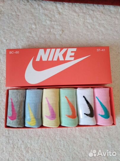 37-41 Новые высокие носки Nike