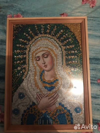 Икона из страз