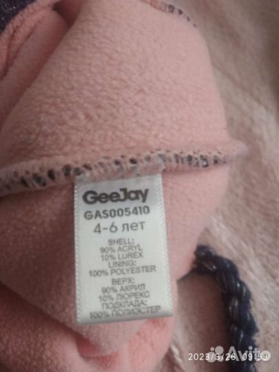 Шапка весна для девочки