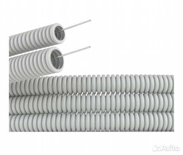 Труба гофрированная пвх с зондом IEK 20 мм
