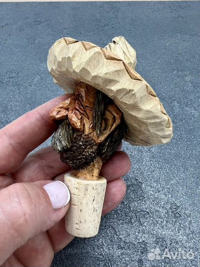 Пробка для бутылки винтаж мексиканец и Swarovski