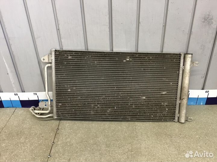 Радиатор кондиционера (конденсер) Skoda Rapid 2013