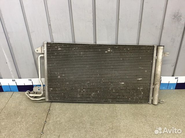 Радиатор кондиционера (конденсер) Skoda Rapid 2013