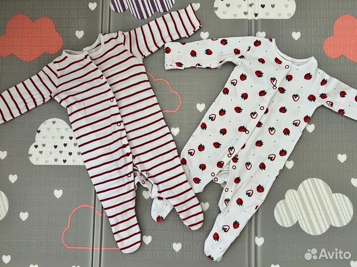 Слипы для девочки mothercare 1-3 мес 56 62