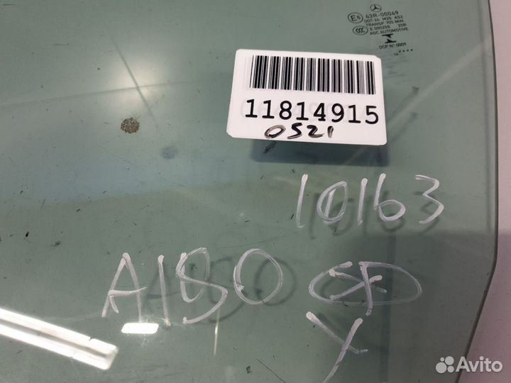 Стекло двери передней левой Mercedes AMG GT C190 2