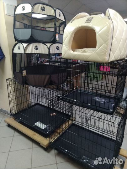 Клетки, манежи