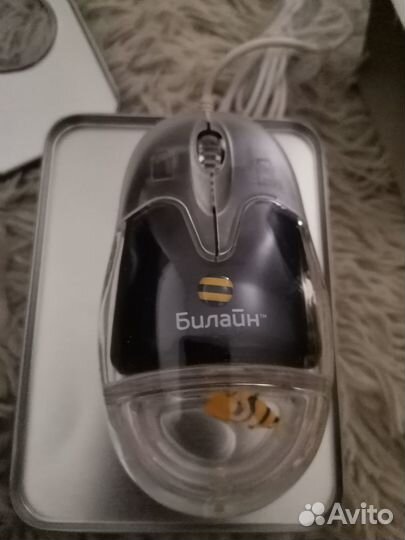 Мышь проводная с аквариумом