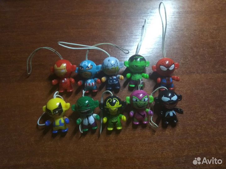 Фигурки (брелки) Марвел