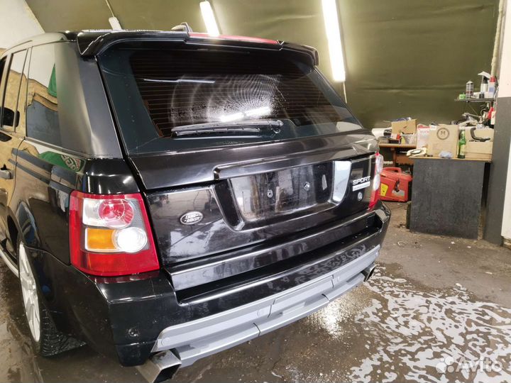 Задний бампер на range rover sport