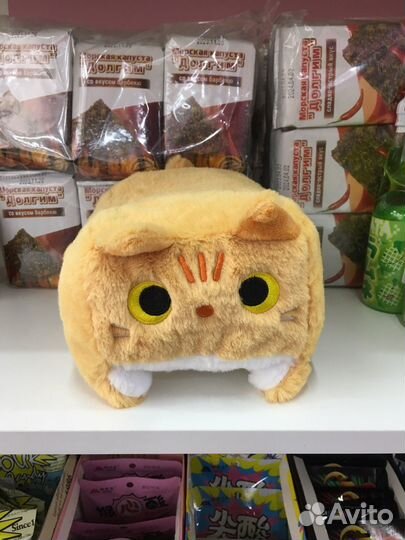 Мягкие игрушки кот-кубик