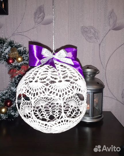Новогоднее украшение - шар