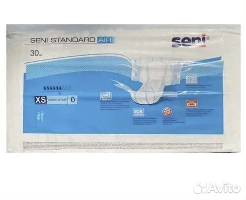 Seni Standard Размер: XS (0). 6 капель 30 шт