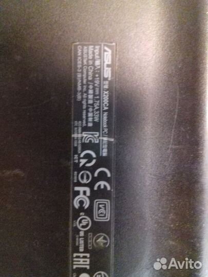 Netbook asus x200ca 11.6