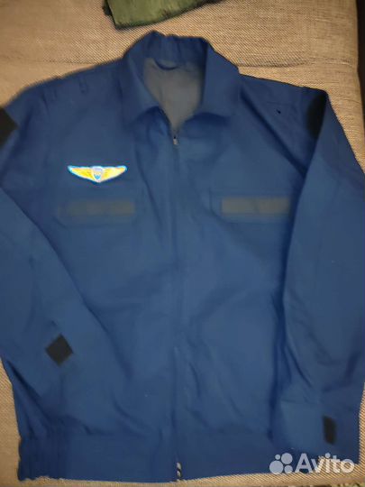 Офисная военная форма синяя