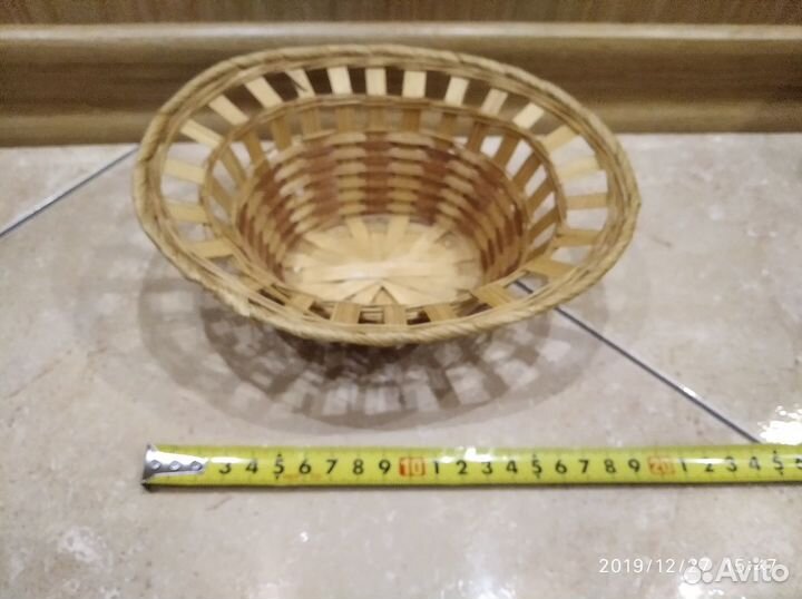 Корзинки плетеные