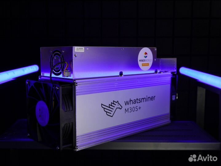 Майнер Вотсмайнер MicroBT m30s+ 100t NEW