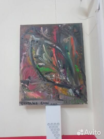 Картина масло ручной 50/40