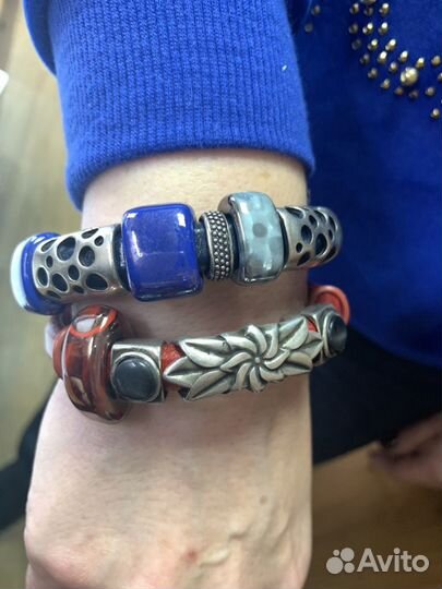 Браслеты кожа