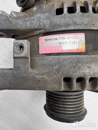Генератор Toyota Camry V50/V55 2grfe 3500CC