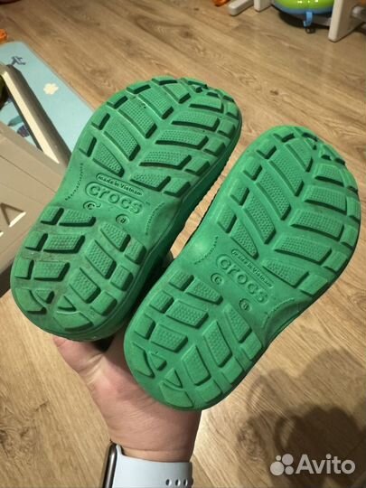 Резиновые сапоги crocs c8