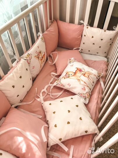 Детские бортики новые