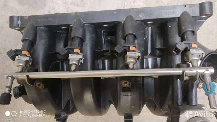 Впускной коллектор Opel astra h z18xer