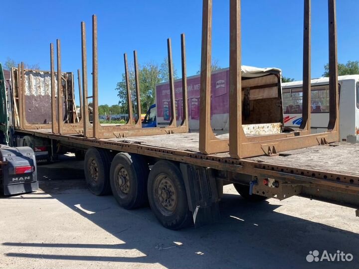 Полуприцеп бортовой Krone SD, 2012