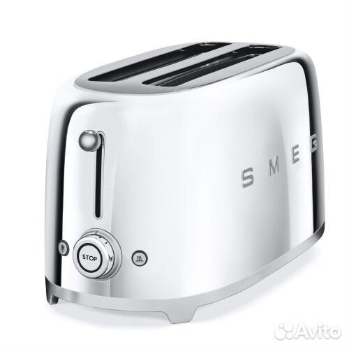 Тостер Smeg TSF02sseu, хром