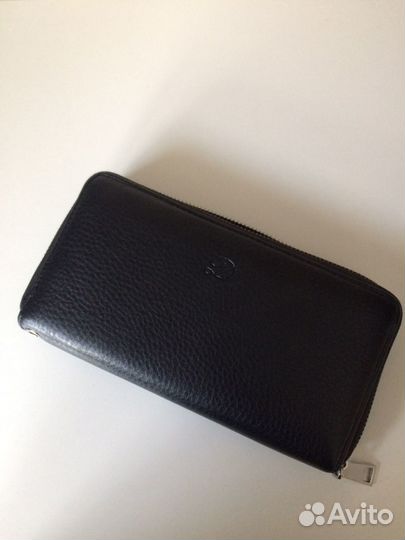 Мужской кожаный клатч