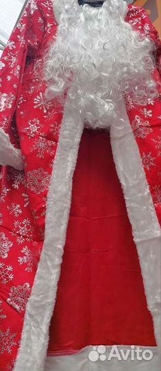 Костюм деда мороза взрослый