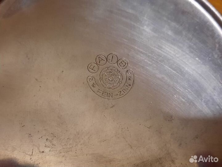 Оловянные предметы из Германии