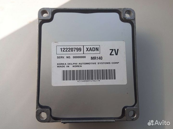 Эбу мозги 12220799 Daewoo Nexia Chevrolet Lanos