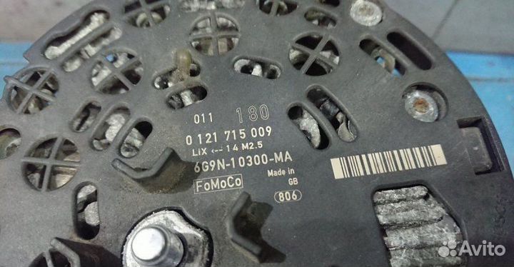 Генератор Volvo Xc60 1 Поколение DZ