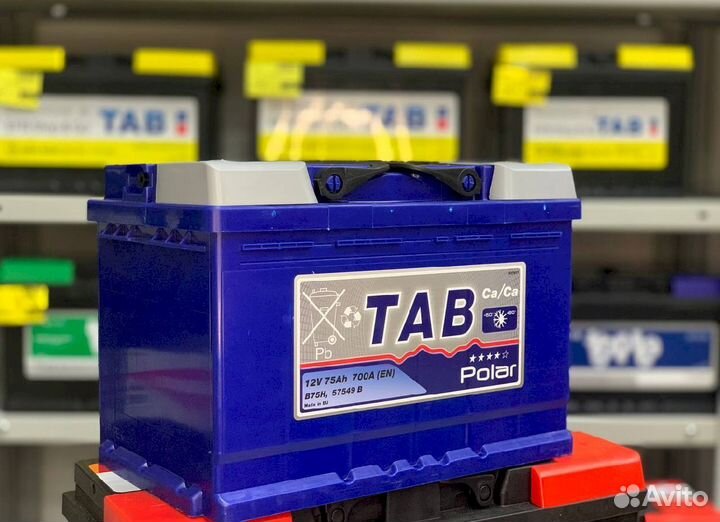 Аккумулятор TAB polar 75 Ач
