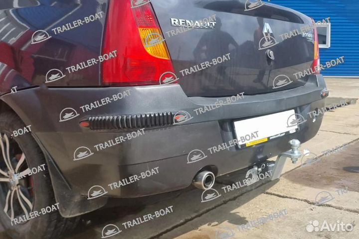 Фаркоп Renault Logan (Sedan) 2005-2016, под квадрат, 51296