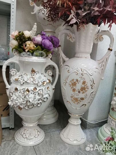 Напольные вазы, ваза керамическая