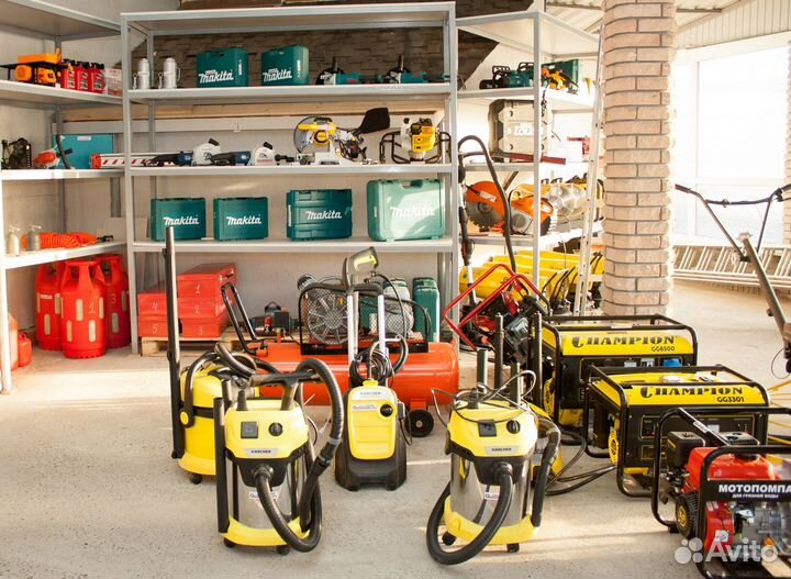 Аренда строительного инструмента и оборудования