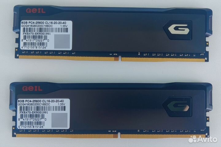 Оперативная память ddr4 16gb Geil Orion