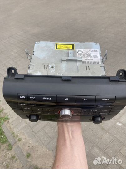 Штатная магнитола мазда 3 бк кузов