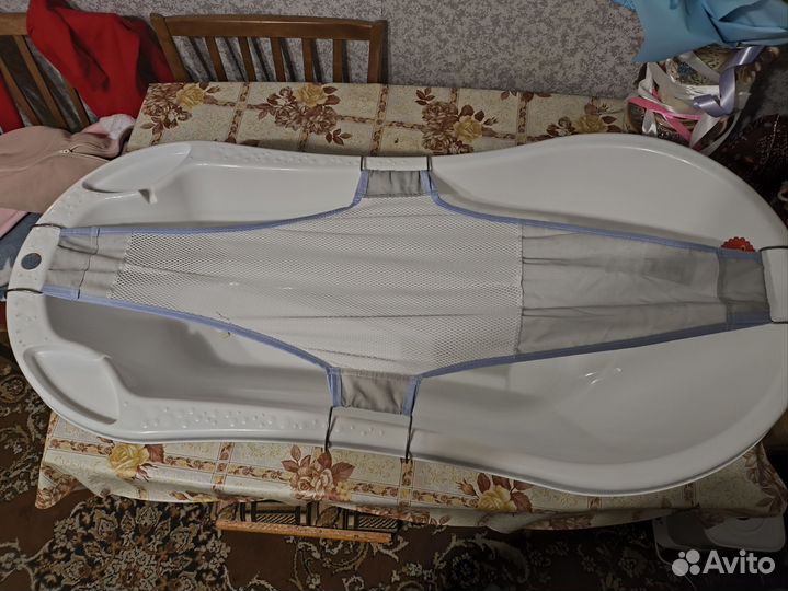 Детская ванночка с гамаком