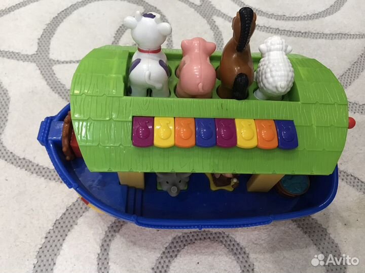 Игрушка Корабль ноев ковчег с музыкой