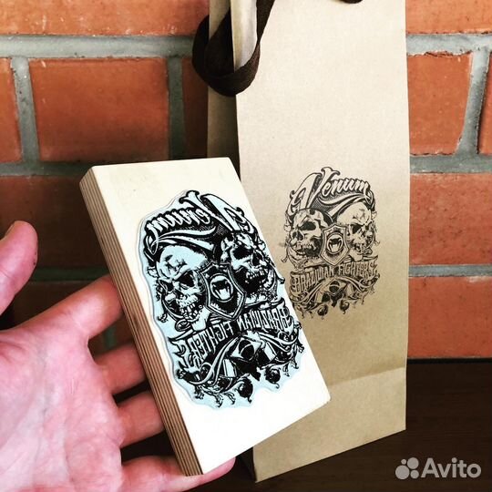 Штампы с логотипом для упаковки