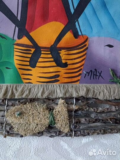 Панно из дерева