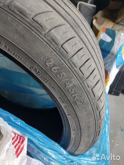 Dunlop SP Sport 01 265/45 R21