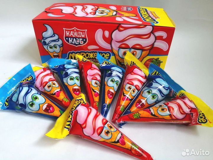 Маршмелоу с начинкой Мороженое 30 шт