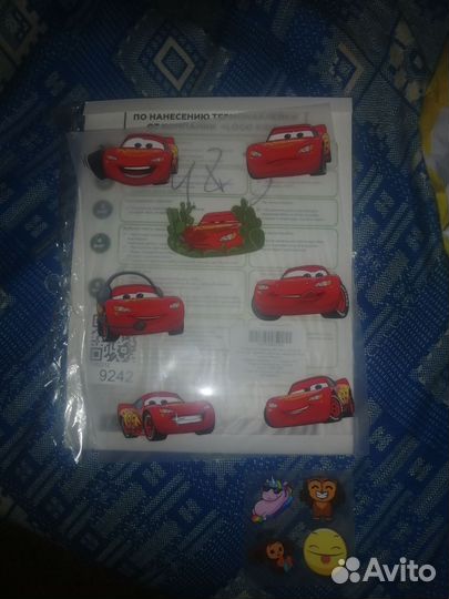 Наклейки на одежду термонаклейка