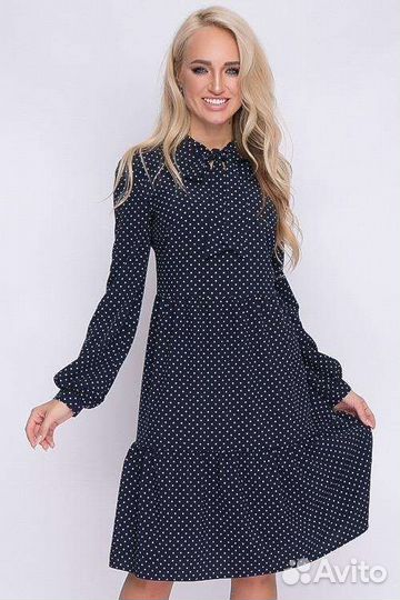 Платье свободного силуэта