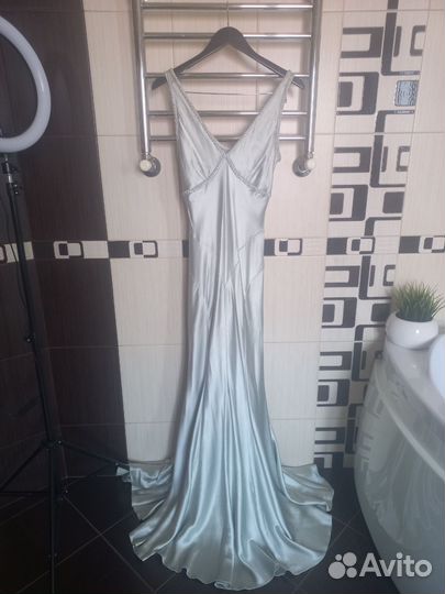 Amanda Wakeley платье 100 шёлк, Оригинал, M