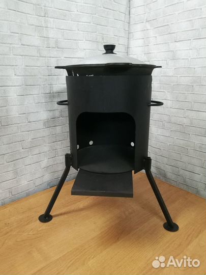 Казан 4,5 л и печь для казана 280 мм