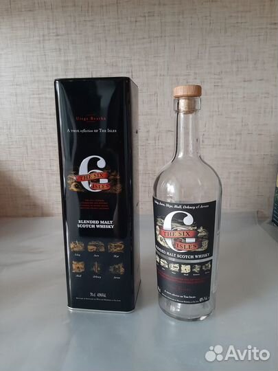 Бутылка стеклянная